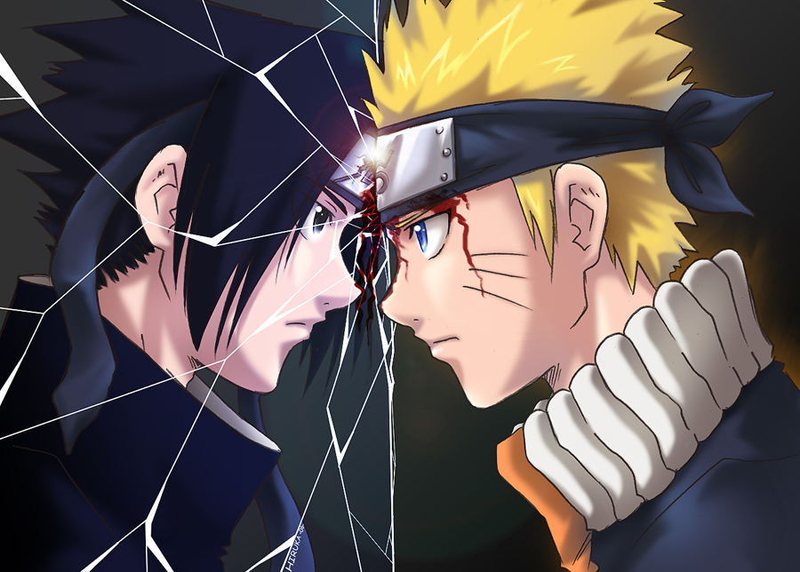 Naruto-And-Sasuke-Eternal-Rivalry by IchigoDarkUchiha on DeviantArt