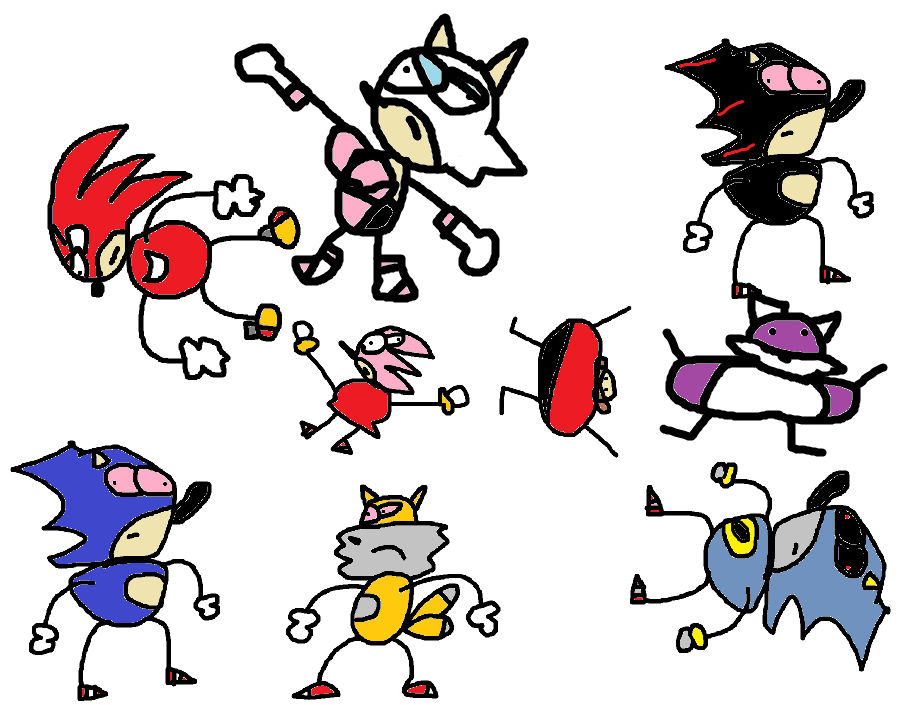 So, here are some bad sonic drawings. by PotaJoeYT on DeviantArt