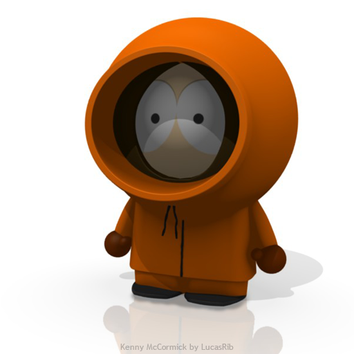 Kenny McCormick 3D south park