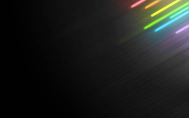Black And Rainbow Neons