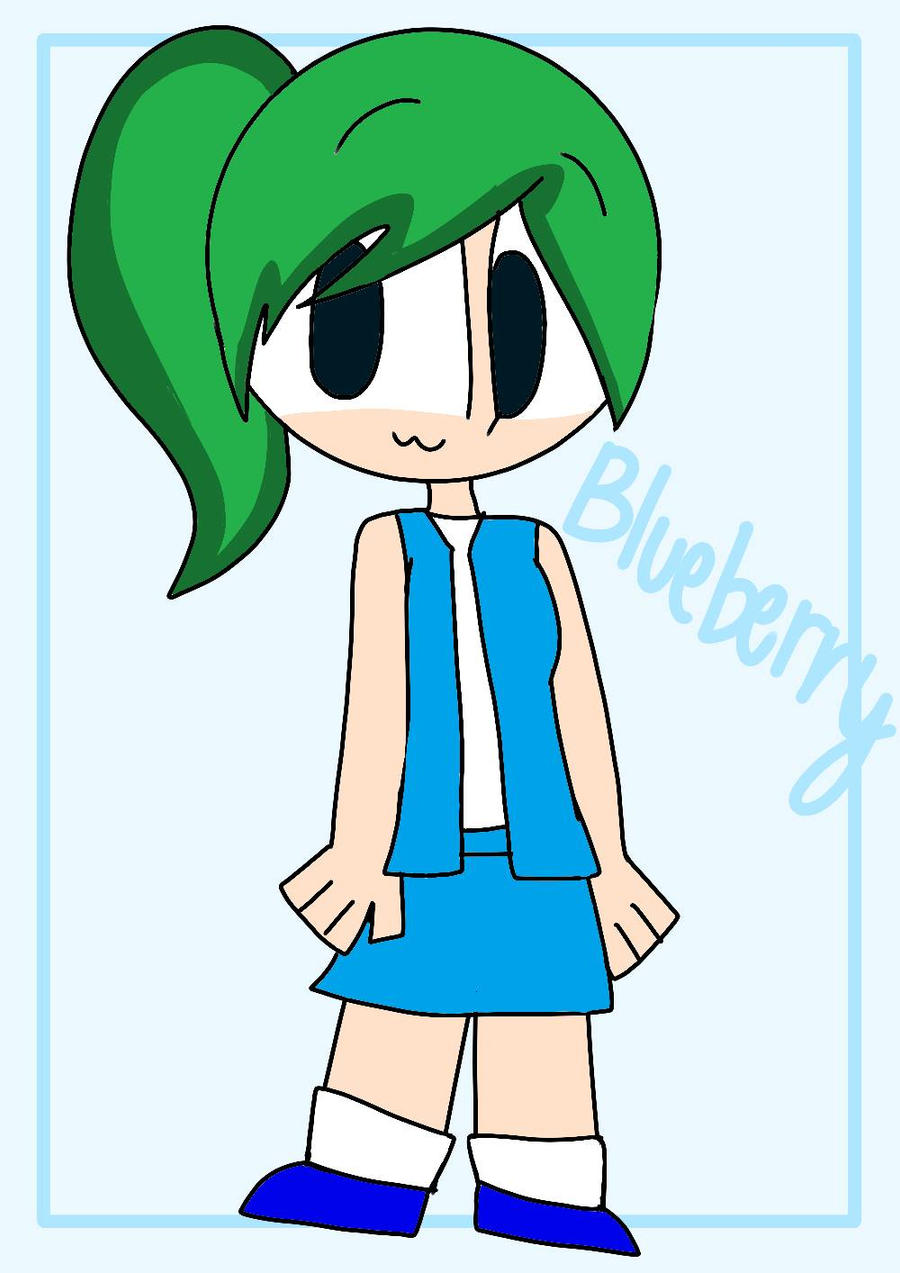 Blue Raspberry Humanized Human Blueberry by ThisIsTy2006 on DeviantArt