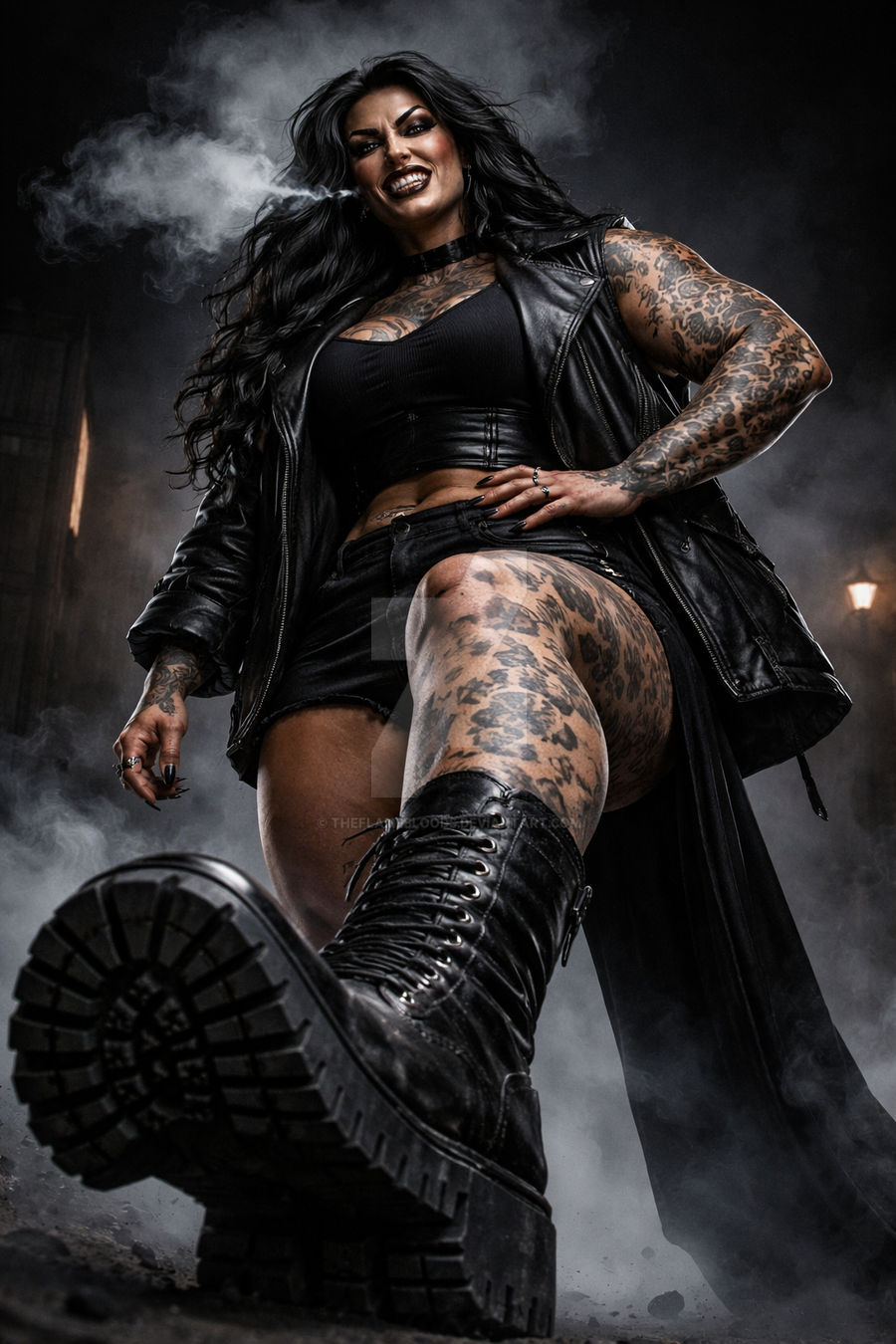 Goth Sarah Sarah stg 2+ goth mini 34 by TheFlamebloods on DeviantArt