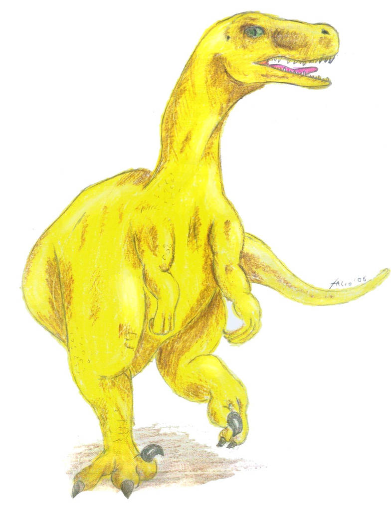 Golden raptor by green-falco on DeviantArt