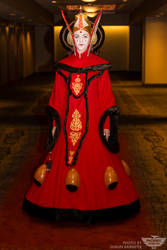 Queen Amidala - Red Throne Room Gown