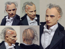 Phantom of the Opera Erik custom figure Unmasked