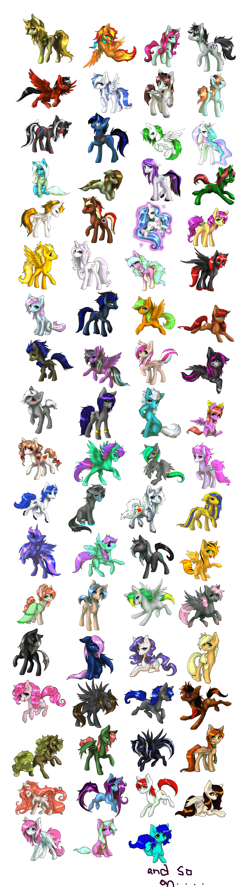 Equestria Online/Legends of Equestria ponies