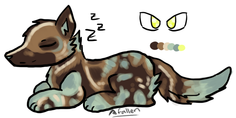 Custom Wild Dog by fallenpegasusDA on DeviantArt