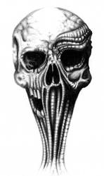 biomech skull