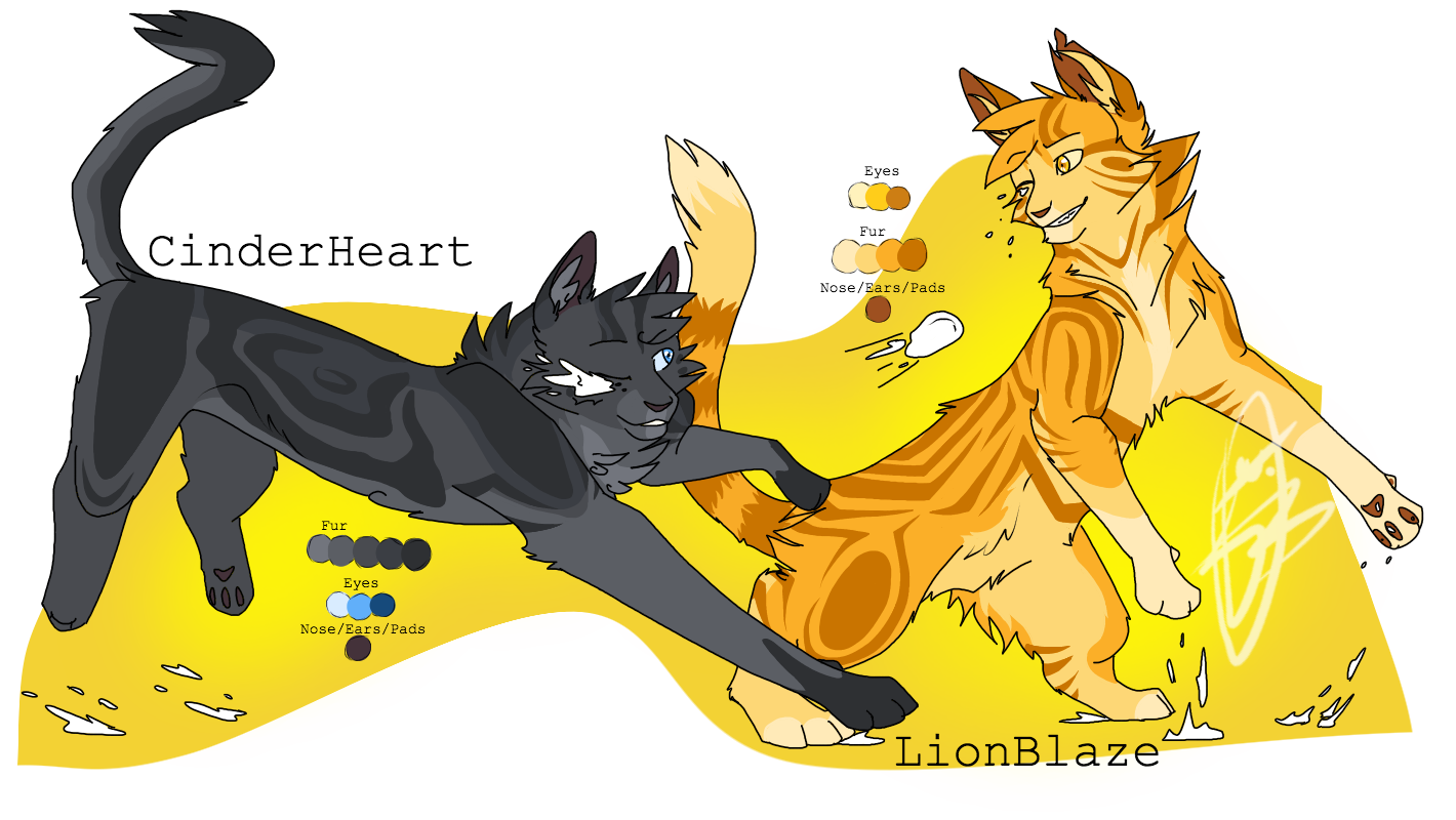 | CinderHeart and LionBlaze | #010 , #011 |