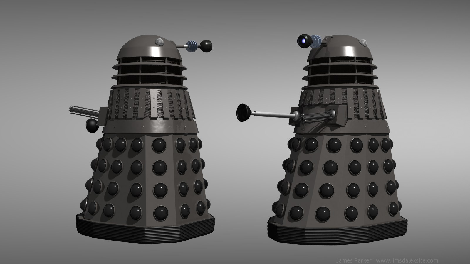 Day of the Daleks - Grey Dalek reimagined