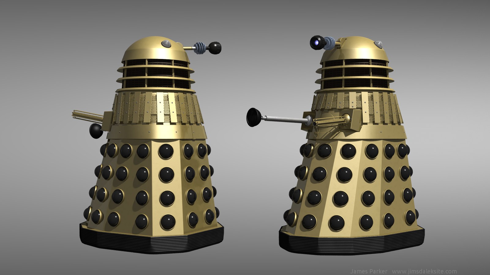 Day of the Daleks - Gold Dalek reimagined