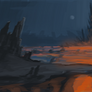 10 - Spiky lava environment