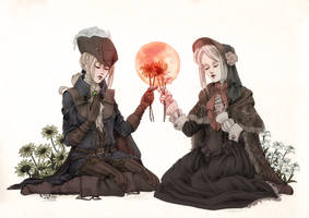 Lady Maria and Plain Doll