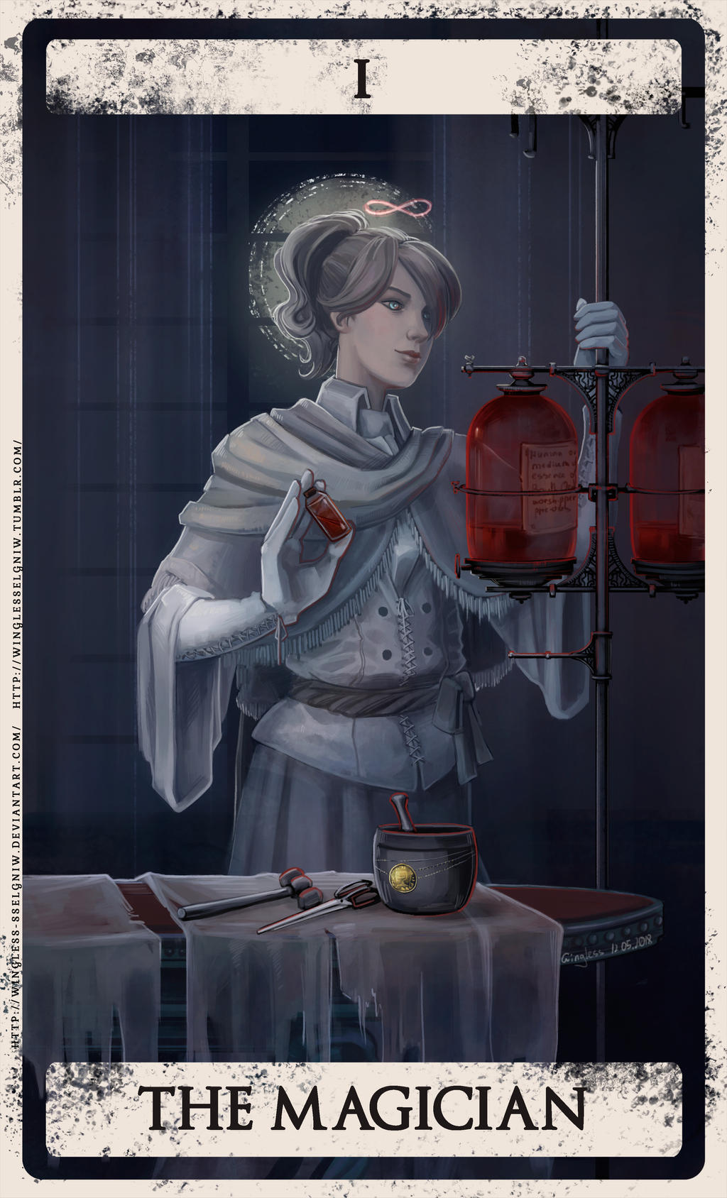 Bloodborne tarot I by Wingless-sselgniW
