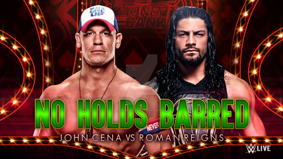 WWE Money in the Bank Match Card Custom by Erick11Editions on DeviantArt
