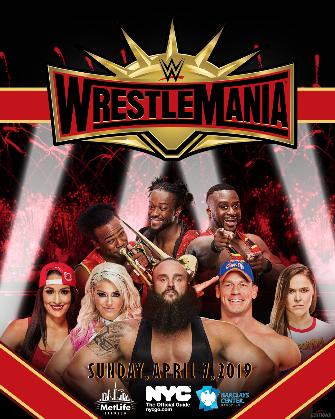 Wrestlemania 9 Poster