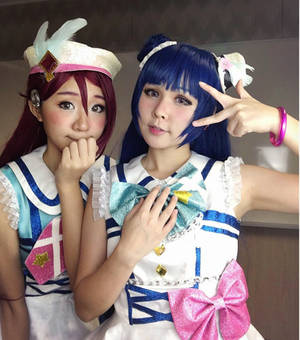 Lovelive Sunshine cosplay , Yoshiko Tsushima cos