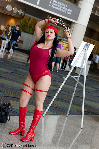 Elektra at Megacon