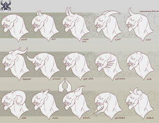 Plant-Fu Traits: Horns by MonsterFaye