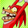 Knuckles trippin' on EMORALDZ