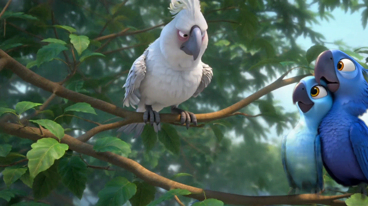 Kide From Rio Rio 2 Movie - Blu Jewel Kids- Carla Tiago AI Scene by famefail on ...