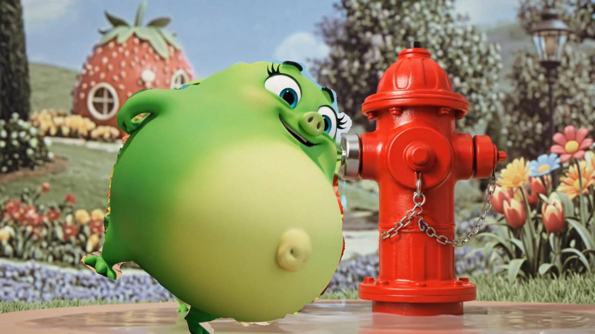Bird Inflation Deviantart Isla - Angry Birds Movie Hydrant Water Inflation by famefail on DeviantArt
