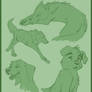 Canine Sketches -Old-