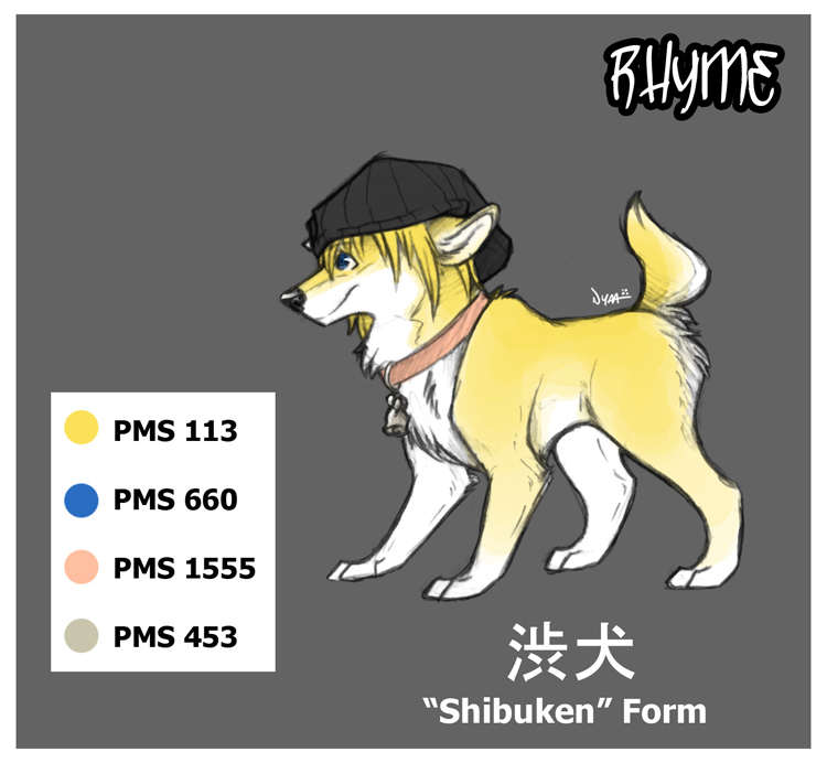 Rhyme - Shibuken Color Chart