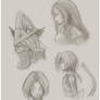 Final Fantasy IX Sketches