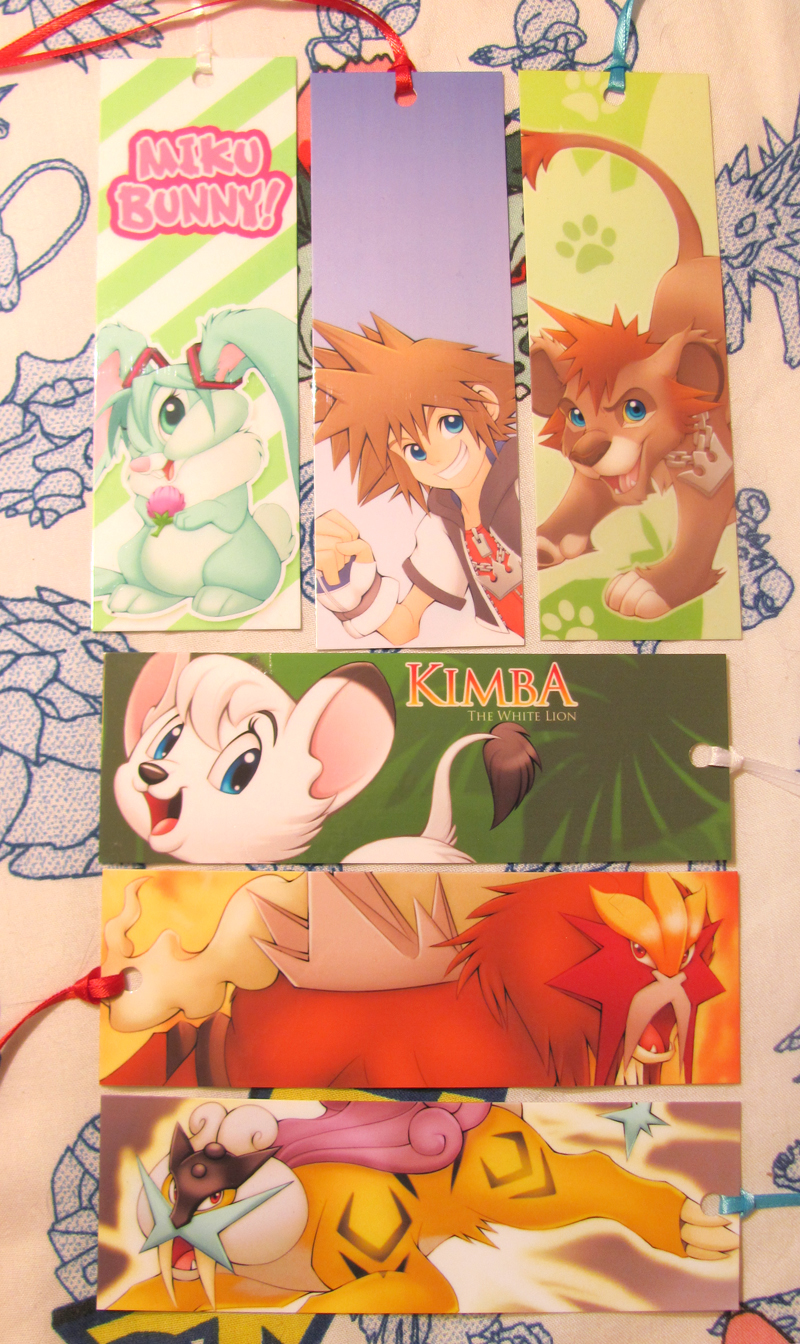 Bookmarks for sale!