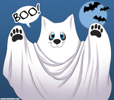 DIY YCH - Spooky Ghost! (Free!)