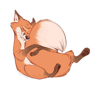 Little Foxy Tail Hug!