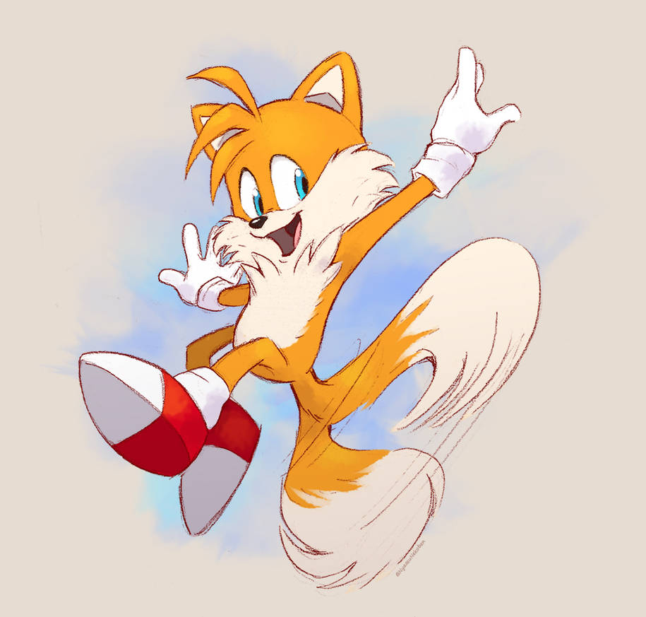 Tails Compass Tails! by Nyaasu on DeviantArt