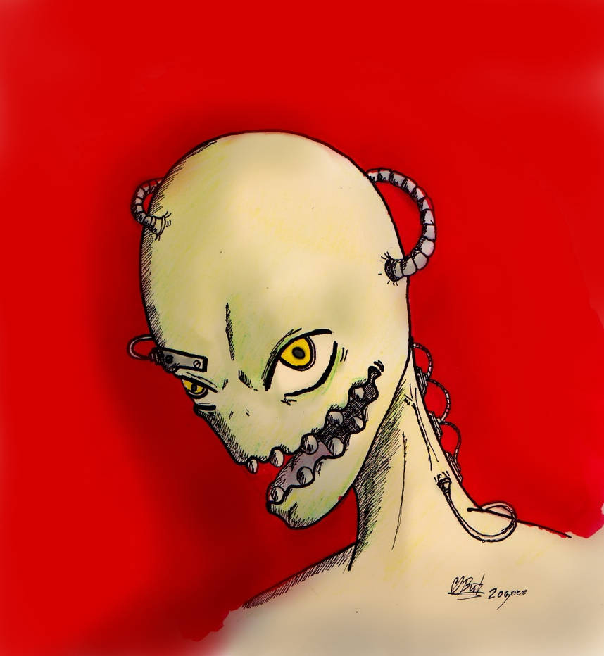 Bionic Alien Bionic alien by intykon on DeviantArt