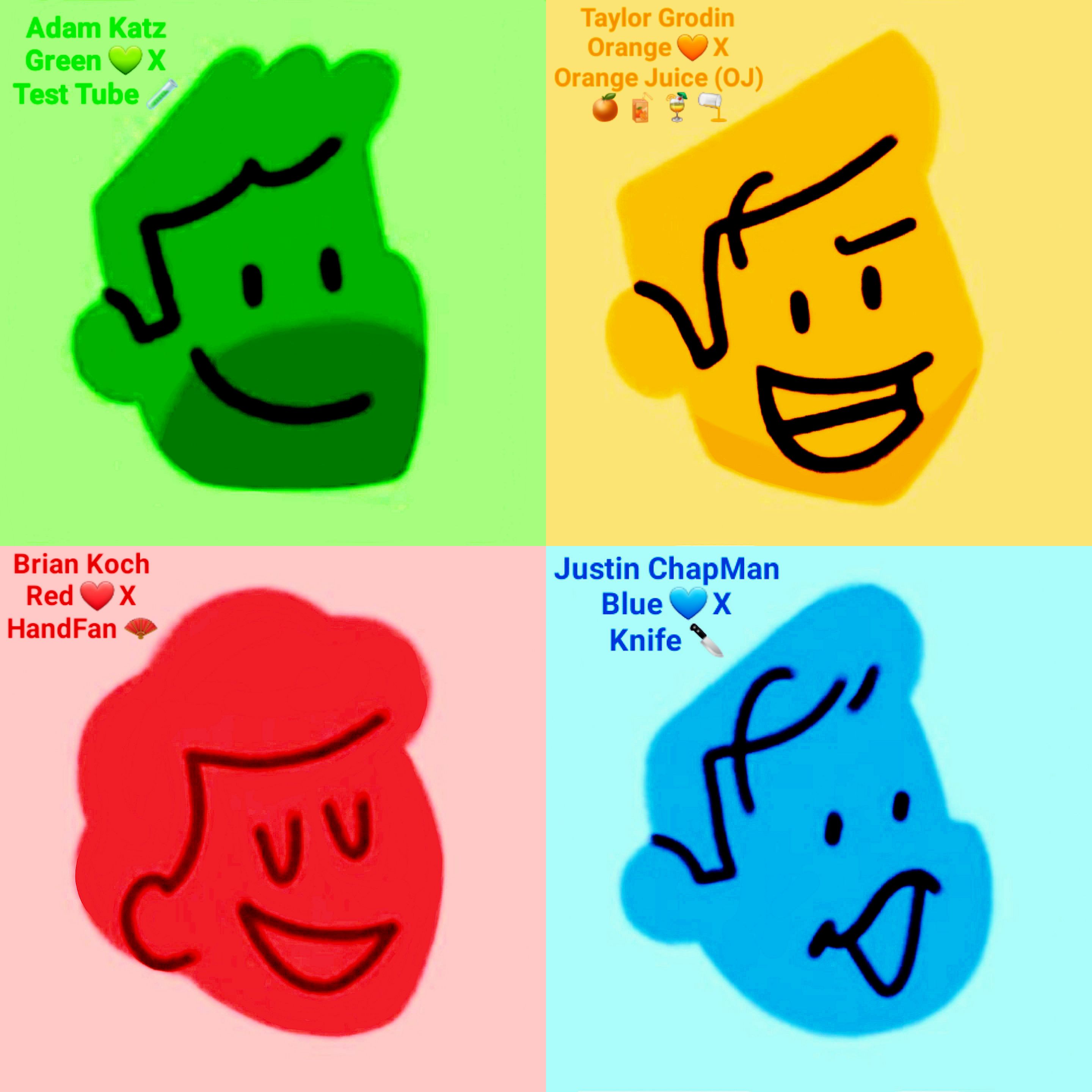 All Of The Core 4 Inanimate Insanity Directors by InanimateInsanity24 ...
