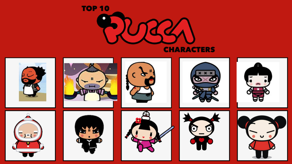 My Top 10 Favorite Pucca Characters by MTDVDVM2K8 on DeviantArt