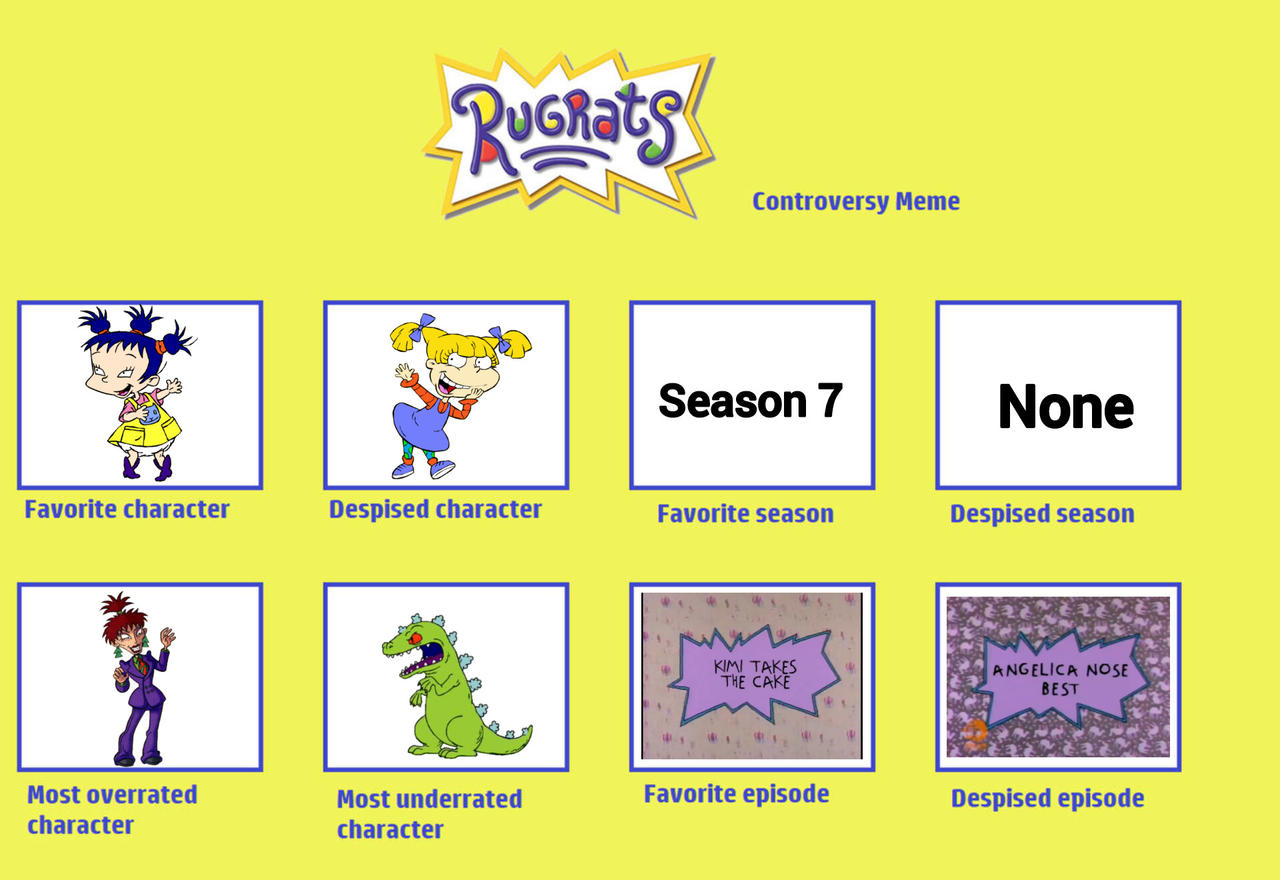 My Rugrats Controversy Meme by MTDVDVM2K8 on DeviantArt