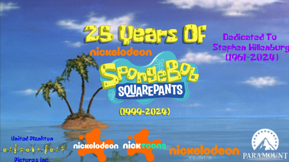 25 Years Of SpongeBob SquarePants (1999-2024) by MTDVDVM2K8 on DeviantArt