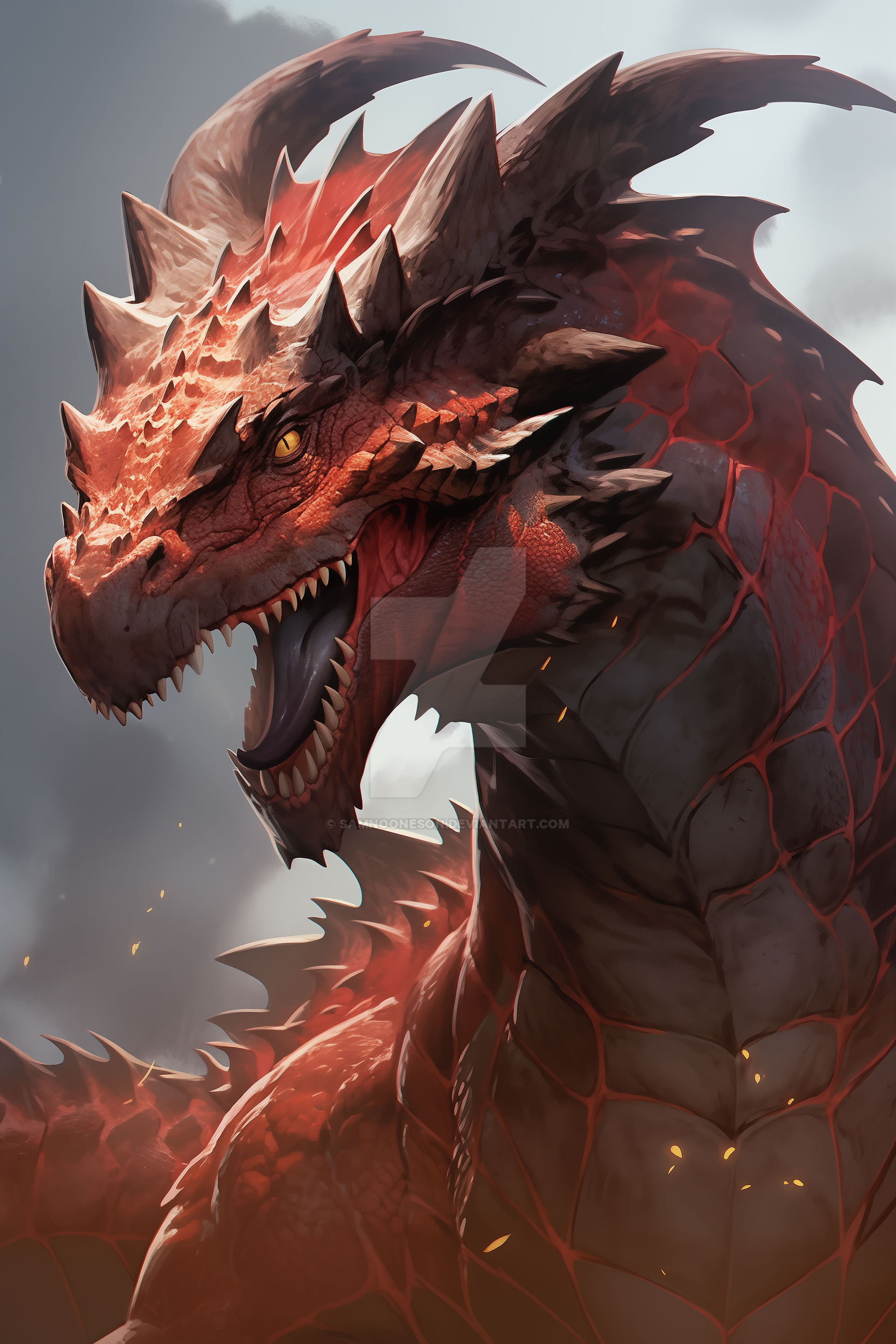 Red Drake by samnooneson on DeviantArt