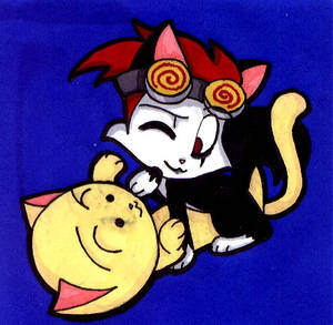 Jack and Omi kitties