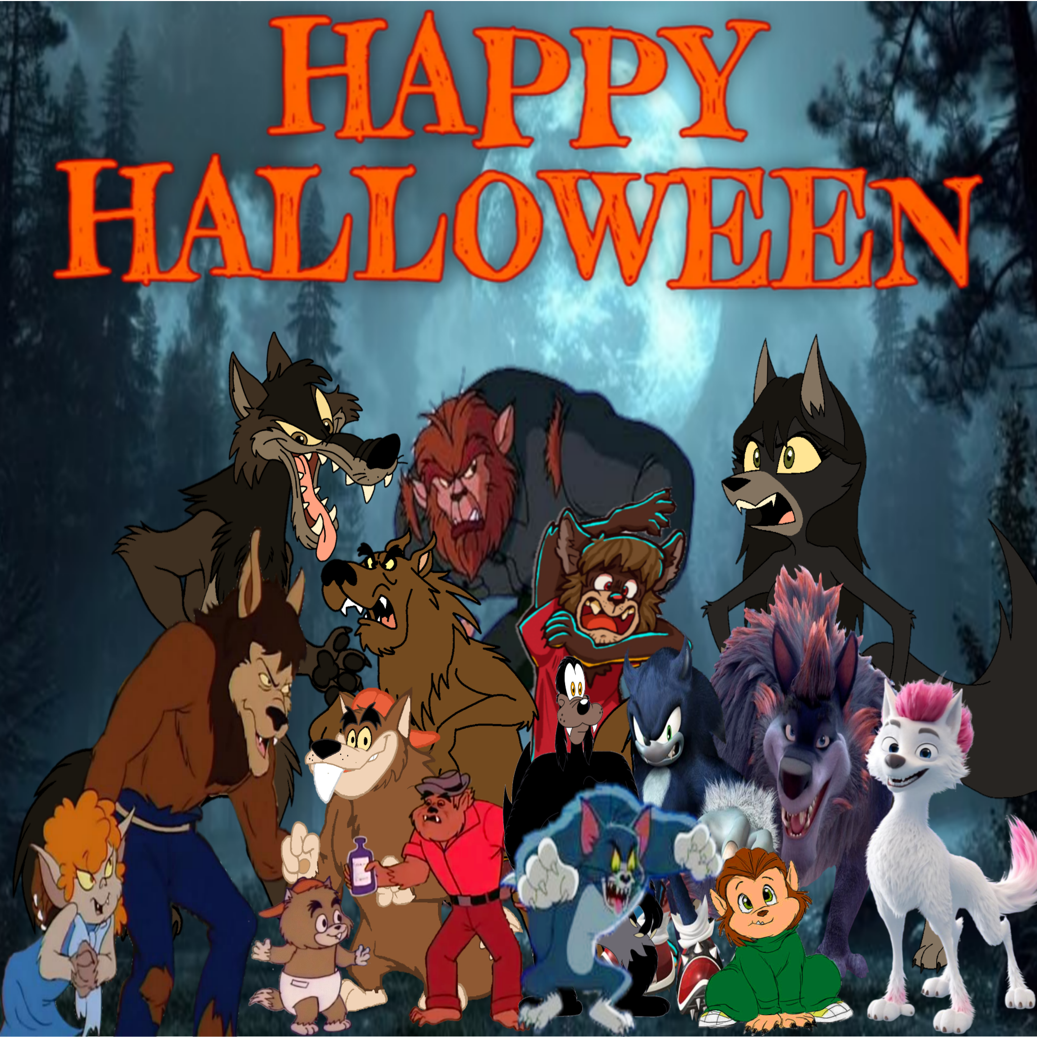 Werewolf Fun A Werewolf Party! by NarnianKnight1 on DeviantArt