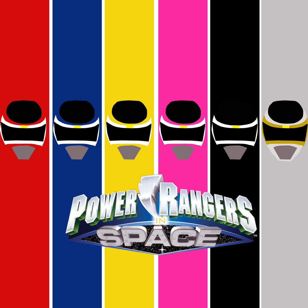 Power Rangers In Space Vector Art Minimalist by abizein14 on DeviantArt