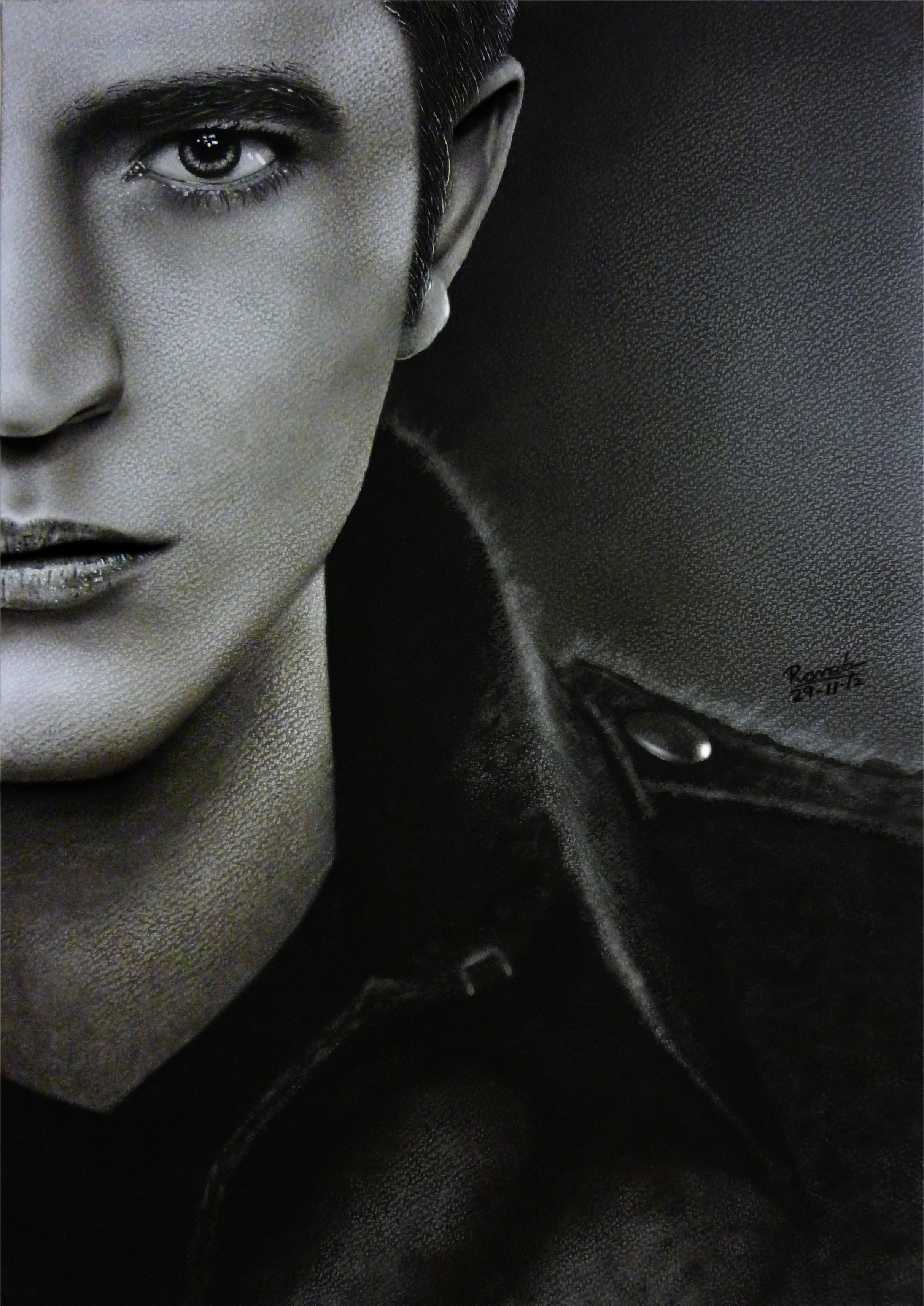 Robert Pattinson, Edward Painting -Breaking Dawn 2