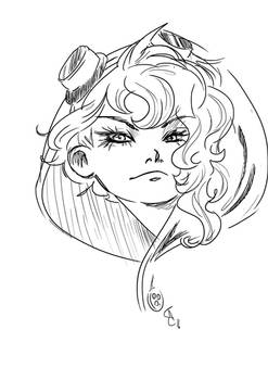 Selina Kyle - sketch