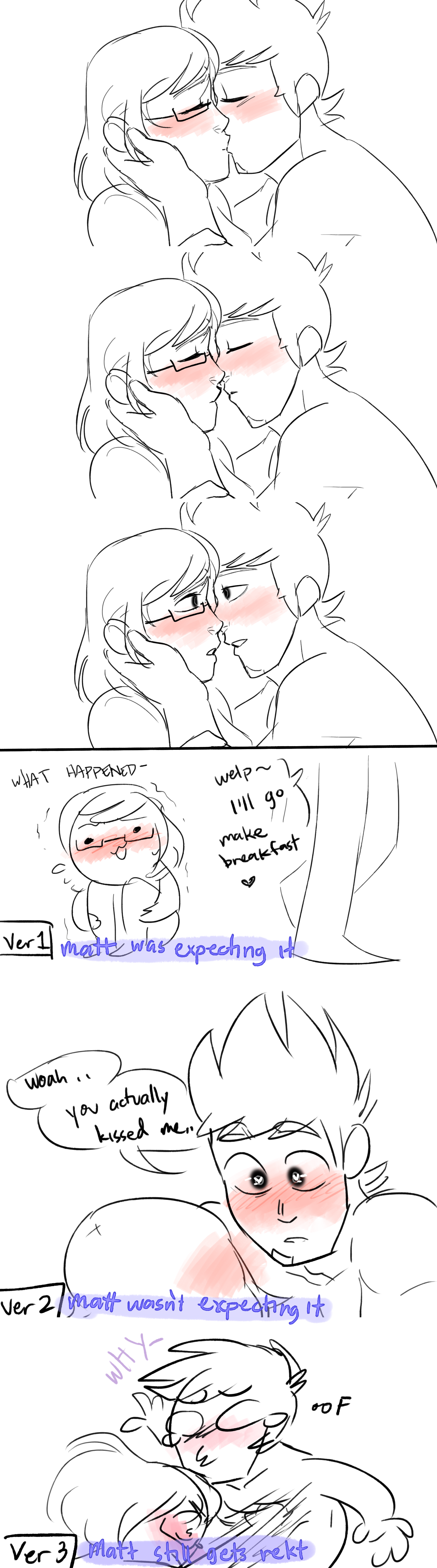 (CONTINUATION) They Kiss