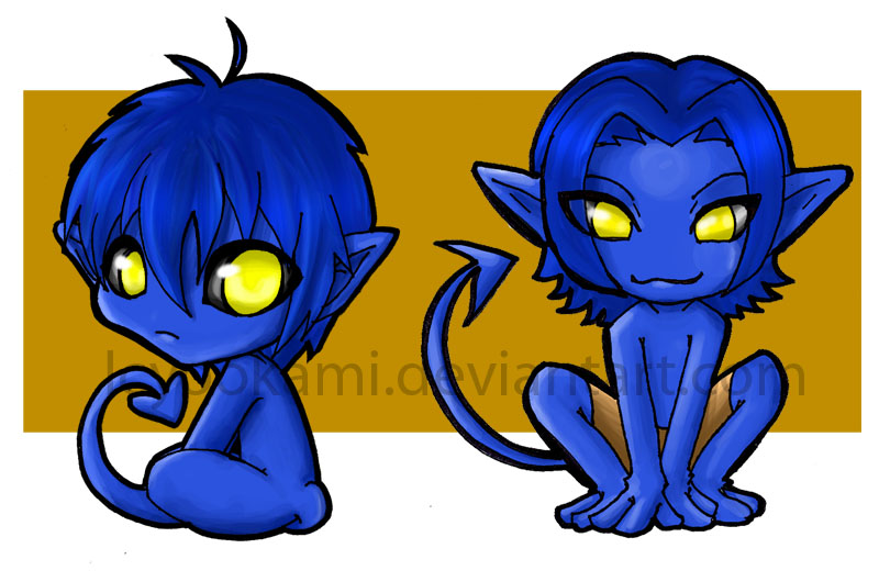 Nightcrawler Chibis