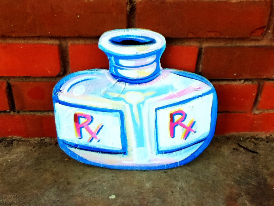 Square Rx Bottle Rx Bottle by AlexWarble on DeviantArt