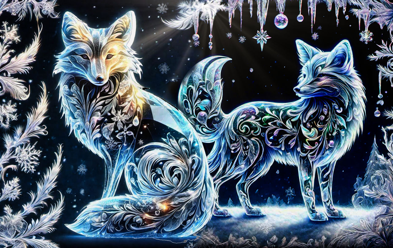 Crait Wolves The crystal wolves by jorgebairesai on DeviantArt