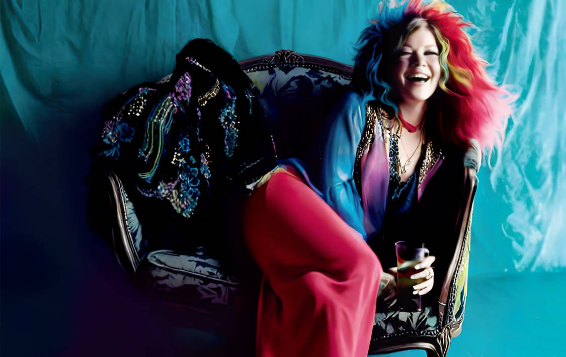 Janis Joplin illustration from album Pearl by jorgebairesai on DeviantArt
