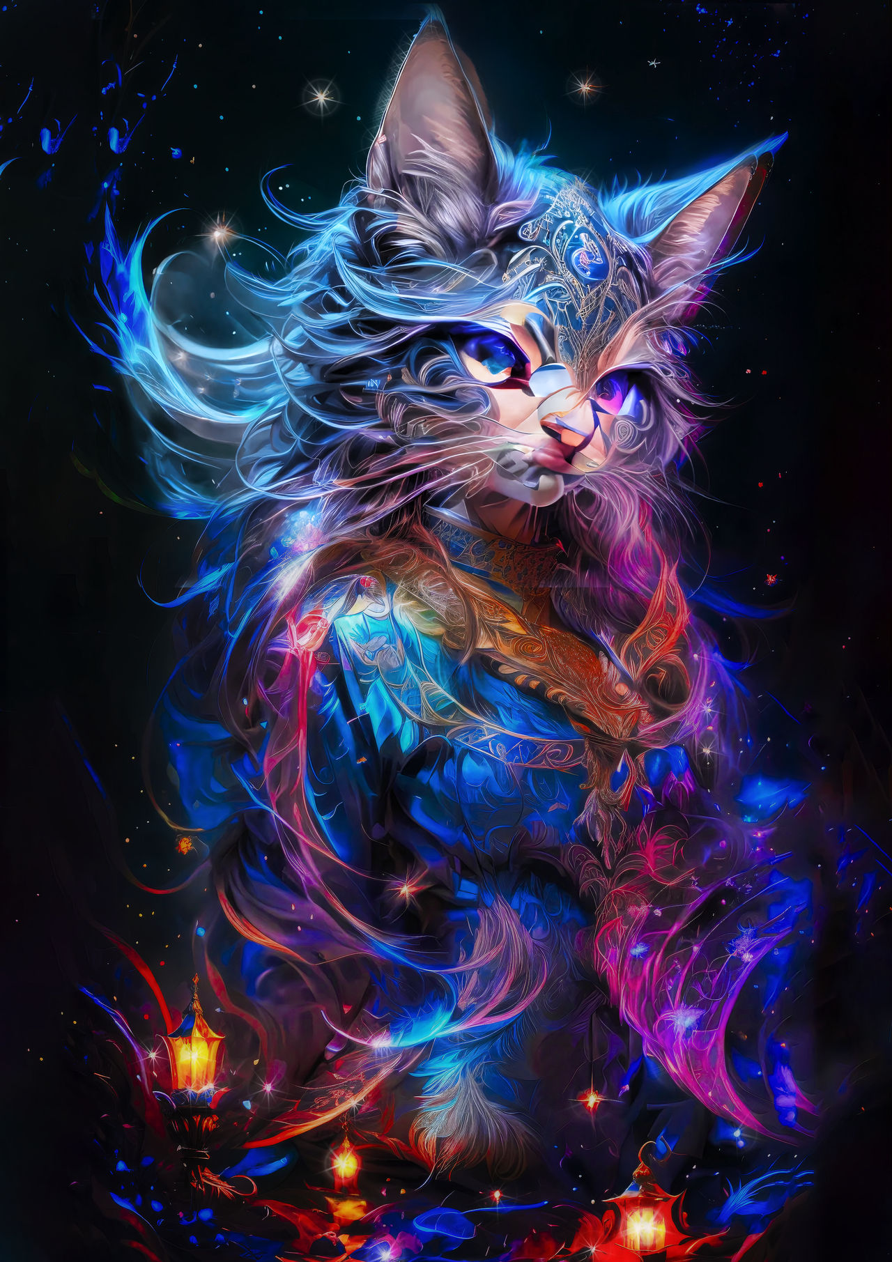 The King of the Galaxy Cats